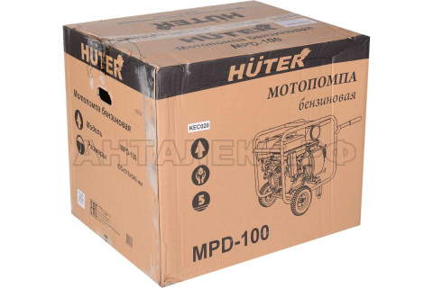 Мотопомпа MPD-100 Huter  70/11/6